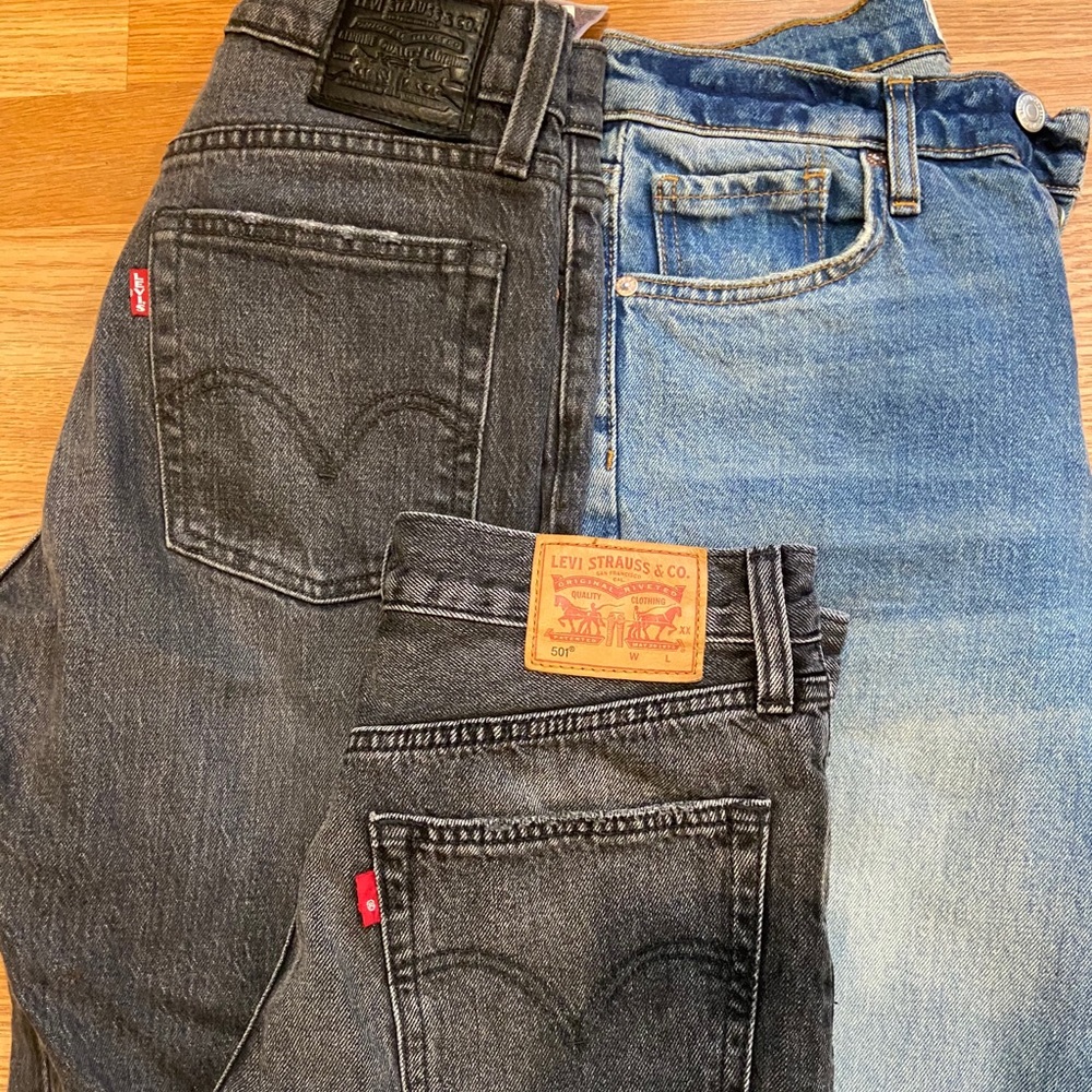 Levi, free people jeans, Levi shorts